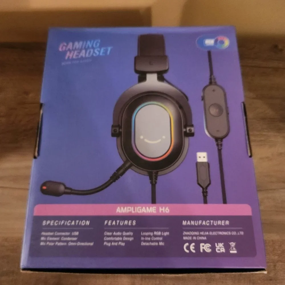 NIB Pink RGB Gaming Headset - Picture 5 of 6